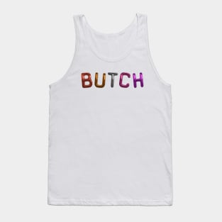 Butch - Lesbian Flag Tank Top